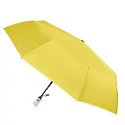 【2mm】超防曬抗UV黑膠降溫自動晴雨傘_ 黃色
