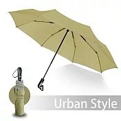 【2mm】都會行旅 超大傘面抗風自動開收傘_ 卡其