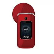 [Hugiga 鴻碁國際] T28 精巧時尚折疊式老人手機 紅色