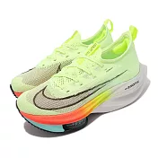 Nike Air Zoom Alphafly Next% 女鞋 慢跑鞋 氣墊 避震 襪套 科技泡棉 黃 黑 CZ1514-700 23cm YELLOW/BLACK