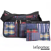 LeSportsac - Standard 雙口袋A4大書包-附化妝包 (格紋盛宴)