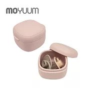 MOYUUM 韓國 辛奇奶嘴/粉色奶嘴盒組 -  米(0-6M)+米(6M+)
