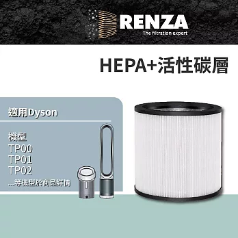 RENZA濾網 適用 Dyson TP00 TP01 TP02 TP03 AM11 BP01 HEPA活性碳濾芯