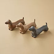 安達窯 - 日垚動物 - 臘腸狗 - 任選兩件組  - 巧克力 x 2