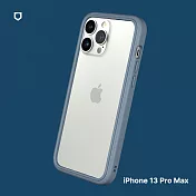 犀牛盾 iPhone 13 Pro Max(6.7吋) CrashGuard NX模組化防摔邊框殼- 牛仔藍
