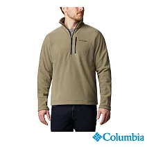 Columbia 哥倫比亞 男款-半開襟刷毛上衣 UXO64100 XL 美規 軍綠