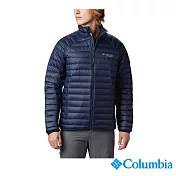 Columbia 哥倫比亞 男款- Omni-Heat 鈦 3D鋁點保暖羽絨外套 UWE08810 S 亞規 深藍