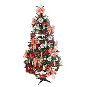 【摩達客】超級幸福15尺/15呎(450cm)一般型裝飾綠色聖誕樹 (+銀雪花紅系配件)(不含燈)本島免運費