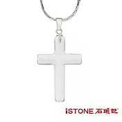 石頭記 水晶項鍊-水晶十字 (多色選) 白水晶