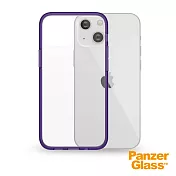 PanzerGlass iPhone 13 Pro Max ClearCase 耐衝擊抗菌玻璃防摔手機殼 紫色