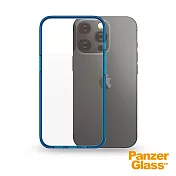 PanzerGlass iPhone 13 Pro ClearCase 耐衝擊抗菌玻璃防摔手機殼 藍色