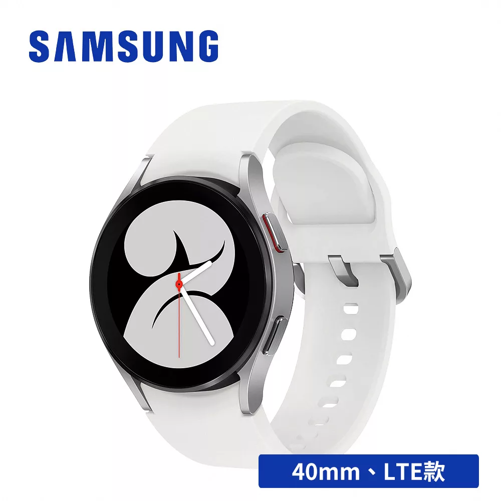 【加贈原廠錶帶】SAMSUNG Galaxy Watch4 SM-R865 40mm (LTE) 鈦灰銀