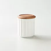日本 ORIGAMI Canister 陶瓷保鮮罐 白色