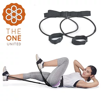 【The One】瑜珈健身 專業臀腿阻力訓練器-40磅黑色