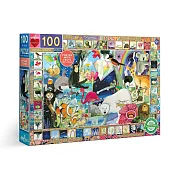 eeBoo 拼圖 –Natural Science 100 Piece Puzzle 自然科學(100片)