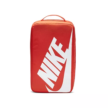 Nike Shoe Box Bag [BA6149-810] 鞋袋 健身包 手拿 手提 收納袋 透氣 大LOGO 橘白 FREE 橘/白