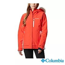 Columbia 哥倫比亞 女款 - Omni-Tech 防水鋁點保暖外套 UWR07580 L 亞規 紅色