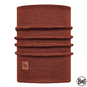 【BUFF西班牙】耐寒素色-美麗諾羊毛領巾- 無 赭赤紅