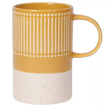 《NOW》Etch石陶馬克杯(土棕350ml) | 水杯 茶杯 咖啡杯