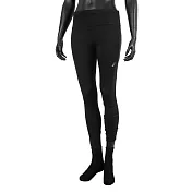 Asics Apparels [2012C096-001] 女 緊身褲 運動 慢跑 訓練 健身 腰繩調整 防水口袋 黑 M 黑