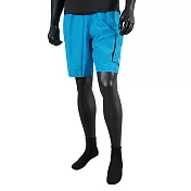 Nike Solid [NESSB521-406] 男 短褲 九吋 海灘褲 運動 休閒 快乾 透氣 內裏褲 口袋 藍 S 藍