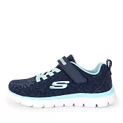 Skechers Summits [302072LNVAQ] 中童鞋 運動 休閒 慢跑 健走 緩衝 回彈 舒適 校園 藍 17 深藍/水藍