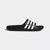 Adidas Duramo Slide [G15890] 男女 運動 涼鞋 拖鞋 休閒 舒適 輕量 黑 白 愛迪達 22.5cm 黑/白