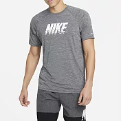 Nike Heather Sunset [NESSB660-001] 男 T恤 短袖 防曬衣 抗UV 運動 舒適 灰 S 灰