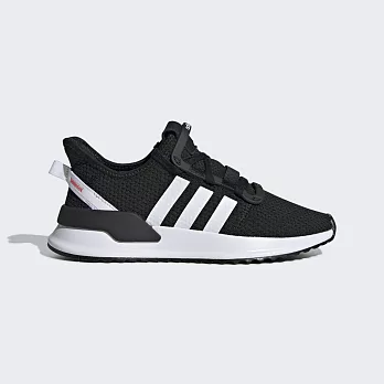 Adidas Upath Run J [G28108] 大童鞋 運動 休閒 支撐 輕量 柔軟 透氣 愛迪達 黑 白 23 黑/白