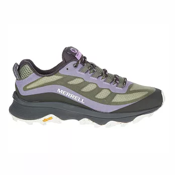 Merrell Moab Speed [ML135408] 女 戶外鞋 登山 越野 耐磨 黃金大底 輕量 緩震 綠紫 23cm 綠/紫