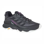 Merrell Moab Speed Gore-Tex [ML066850] 女 戶外鞋 登山 越野 防水 輕量 黑紫 24cm 黑/紫