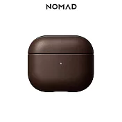 美國NOMAD AirPods (第3代)專用皮革保護收納盒- 棕色