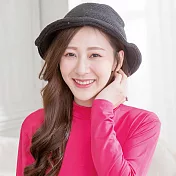 【Wonderland】韓國東大門羊毛保暖針織毛線帽 FREE 黑色