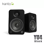 Kanto YU4 藍牙立體聲書架喇叭- 黑色款