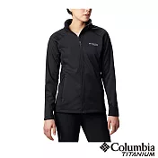 Columbia 哥倫比亞 女款 - 鈦 防潑防風軟殼外套 UAR13470 M 亞規 黑色