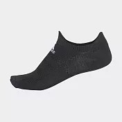 Adidas ASK NS UL [CG2678] 踝襪 隱形襪 透氣 舒適 彈性 男女 黑 S 黑/白