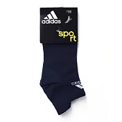 Adidas N-S Athletic Socks [Z11394] 踝襪 隱形襪 透氣 舒適 彈性 男女 深藍 L 深藍/白