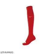 Mizuno Sock [12TX0U0062Q] 棒壘襪 長統襪 背號窗 毛巾底 耐磨 運動 訓練 25-27cm 紅 FREE 紅