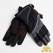 雪之旅 英國SKI-DRI 防水透氣超薄型手套(可觸控) M 黑