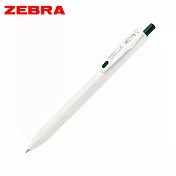 ZEBRA SARASA R 鋼珠筆 0.4白桿綠黑