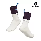 【BLACKYAK】bcc CARABINER中筒襪 (奶油白)-四季 登山必備 中筒襪 運動襪 機能襪 |BYAB2NAB0291 24 奶油白