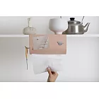 【U】RHOMBUS - 圓型廚房紙巾架 共兩色 甜蜜粉