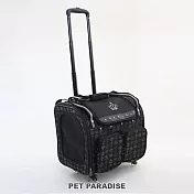 【PET PARADISE】寵物用品-外出拉桿包 四輪 王冠 M