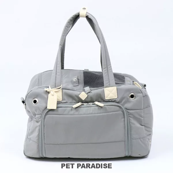 【PET PARADISE】寵物用品-外出包 2way 灰 S