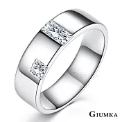 GIUMKA情侶戒指925純銀戒指尾戒攜手相伴 男女情人對戒 單個價格 MRS06027 情人節禮物推薦 寬版美國圍9號