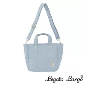 Legato Largo Lieto 柔和素色防潑水托特包-  淺灰色