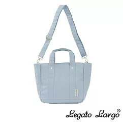 Legato Largo Lieto 柔和素色防潑水托特包─ 淺灰色