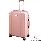 ALAIN DELON 亞蘭德倫 24吋星燦旅者系列行李箱(玫瑰金) 玫瑰金