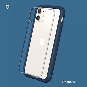 犀牛盾 iPhone 11 (6.1吋) Mod NX邊框背蓋兩用殼- 海軍藍