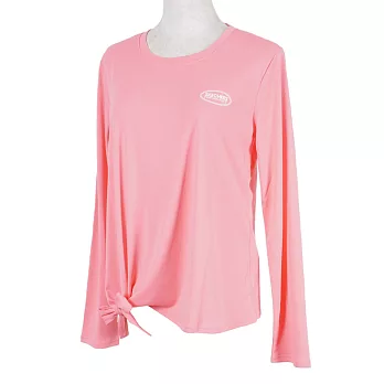 Skechers [P321W022-00KA] 女 長袖 上衣 運動 慢跑 訓練 休閒 透氣 吸濕 排汗 乾爽 粉紅 S 粉紅